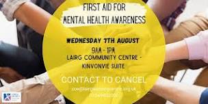 First Aid for Mental Health Awareness