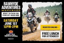 Rawhyde Adventures - What to Pack for your Off-Road Ride | SATURDAY | JUNE 1ST