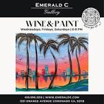 Wine & Paint at Emerald C Gallery