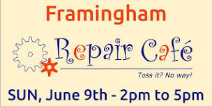 Framingham's Repair Cafe June 2024