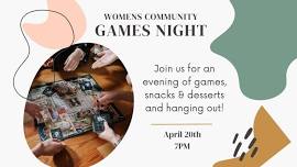 Women’s Community Games & Social