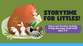 StoryTime for Littles – Every Friday 10:30-11:30