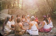 Moonstone group full moon circle