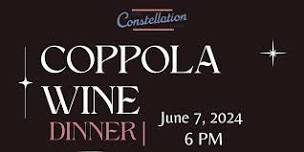 Coppola Wine Dinner