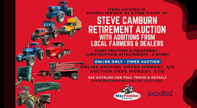 Steve Camburn Retirement Auction w/ Additions...