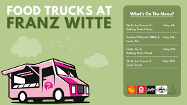 Food Trucks at Franz Witte Every Saturday in May