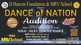 Dance of Nation 2024 Audition