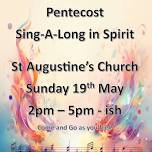 Pentecost sing-along at St Augustine's