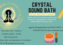 Crystal SOUND BATH - Wednesdays