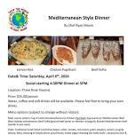 Mediterranean Style Dinner with Chef Ryan Moore