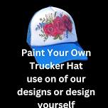 PAINT YOUR OWN TRUCKER HAT