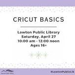 Cricut Basics @ Library