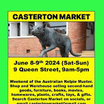 Casterton second-hand Market June 8-9th 2024