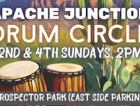 Apache Junction Drum Circle | Prospector Park | 2nd & 4th Sundays