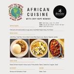 African Cuisine with Chef HOPE MONEKE