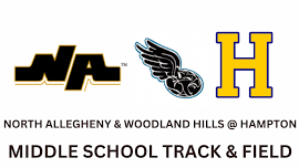 North Allegheny & Woodland Hills @ Hampton MS T&F Meet