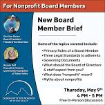 New Board Member Brief & Discussion