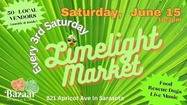 3rd Saturday Limelight Pop-Up Market: June 15