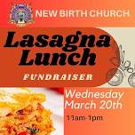 Lasagna Lunch Fundraiser