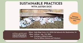 Sustainable Practices with Justen Dick