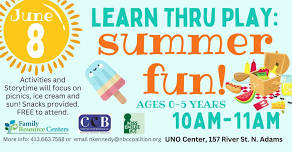 Learn Through Play: Summer Fun!