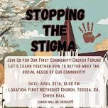 Stopping the stigma, Rally for Recovery and Resources