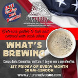 What’s Brewing | What’s Brewing is a casual VETERAN coffee gathering