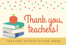 Teachers Appreciation Week