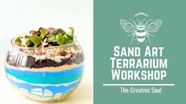 Plant & Sip! Sand Art Succulent Terrarium Workshop @Funky Bow