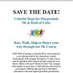 Colorful Steps for Playgrounds 5K & Dash of Color