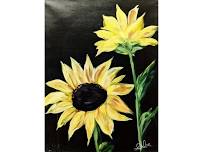 Bold Sunflower | Paint and Sip | Debbie’s Sportsmans | Baldwin