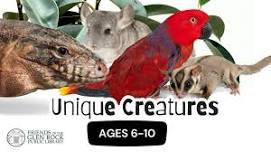 Unique Creatures — Glen Rock Public Library - Bergen County New Jersey - BCCLS Member - Get a Library Card