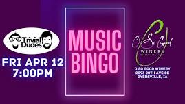 Music Bingo at O So Good Winery