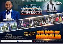 MARCH EDITION OF THE SCHOOL OF HEALING AND DELIVERANCE