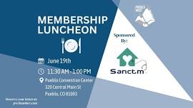 Membership Luncheon sponsored by Sanctm & Primerica