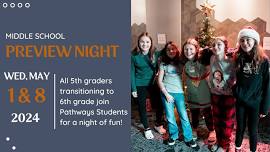 Middle School Preview Night — Pathways Church