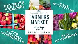 Kids Day at the Downtown Petoskey Farmers Market