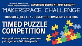 Makerspace Challenge: Timed Puzzle Competition