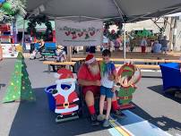 Christmas in July at Olcott Beach Carousel Park