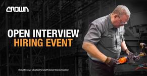 Open Interview Lift Truck Assembly Hiring Event – New Bremen