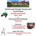 3rd Annual Vintage Tractor and Truck Show with Plein Air artists