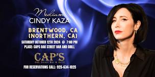 An Evening With Medium Cindy Kaza – Brentwood, CA (Northern Califonia)