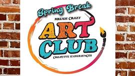 SPRING BREAK ART CLUB: NAME CANVAS PAINTING