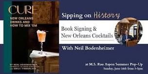 Book Signing & New Orleans Cocktails with Neal Bodenheimer