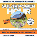 Grow Solar Jefferson + Waukesha Educational Event