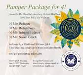 PAMPER PACKAGE FOR 4!