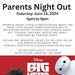 Parent's Night Out - Big Hero 6