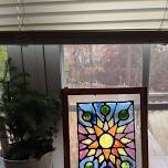 Faux Stained Glass Art for Teens and Adults