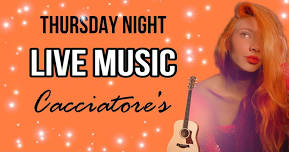 Live Music at Cacciatore’s Restaurant & Banquet Hall | Cait Devin