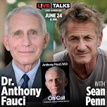 Dr. Anthony Fauci with Sean Penn